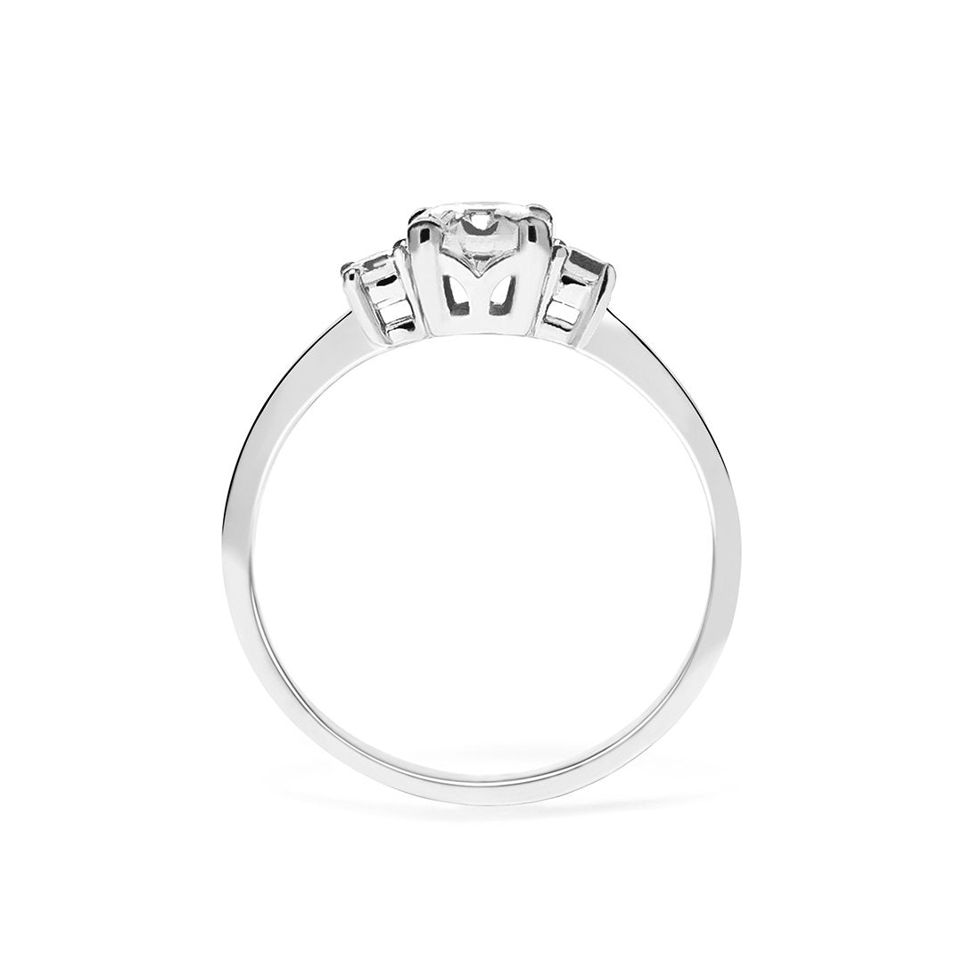 Verona Ring 1.07ct 18K White Gold