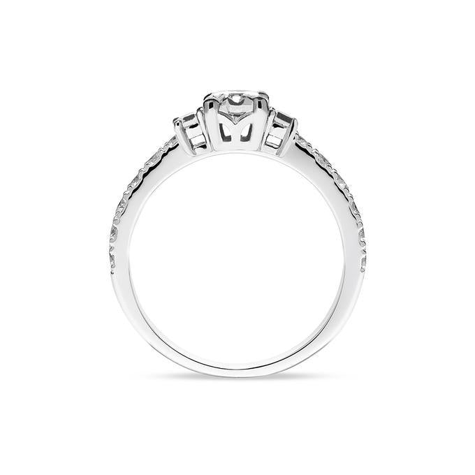 Vivienne Ring 0.52ct 18K White Gold