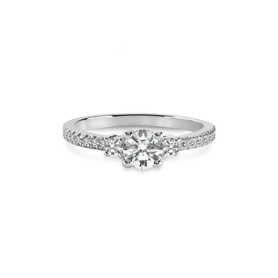 Vivienne Ring 0.52ct 18K White Gold