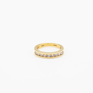 Dottie Eternity Band Yellow Gold